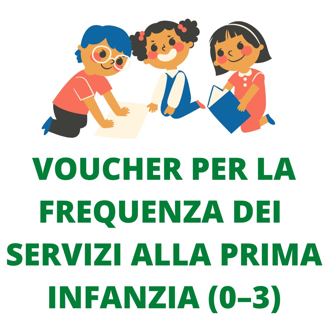 Voucher per la frequenza dei servizi alla prima infanzia