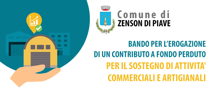 Erogazione di contributi a fondo perduto a sostegno delle attività economiche, artigianali e commerciali